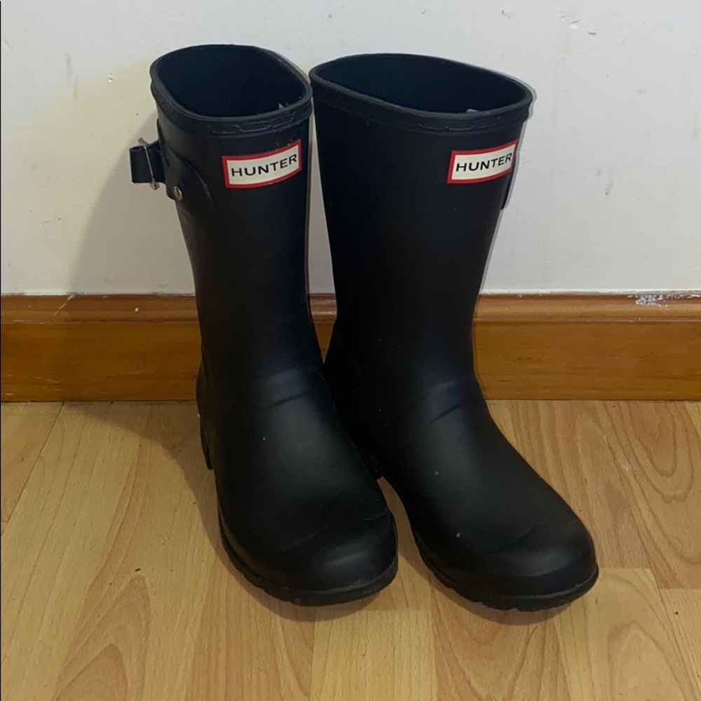 Hunter rain short boots
